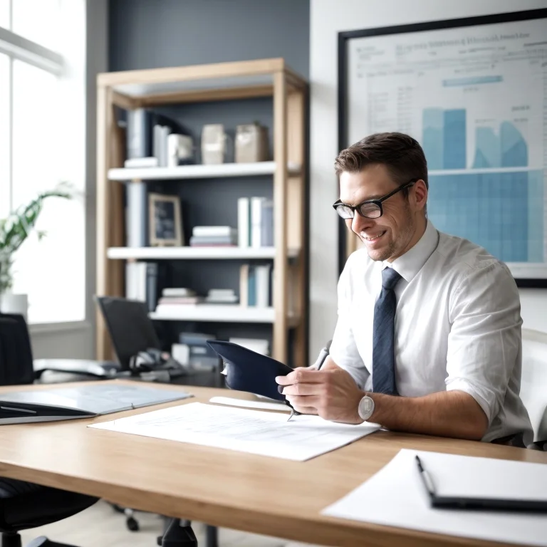 Business consultation meeting with legal advisor